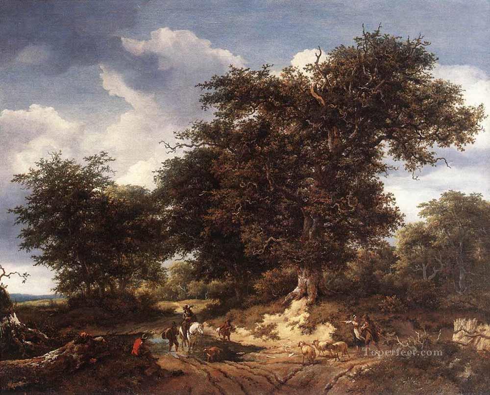 The Great Oak Jacob Isaakszoon van Ruisdael Oil Paintings